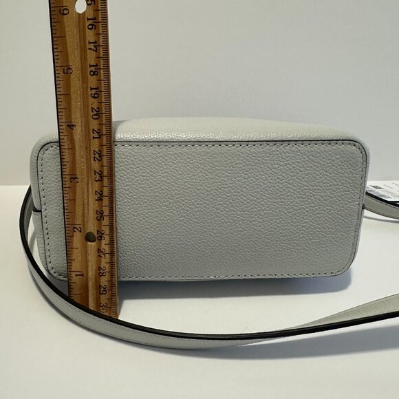 NWT KATE SPADE Emmie Flap Crossbody Quill Grey - Picture 5 of 7